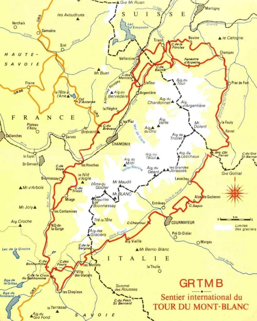 Tour-du-Mont-Blanc-Map