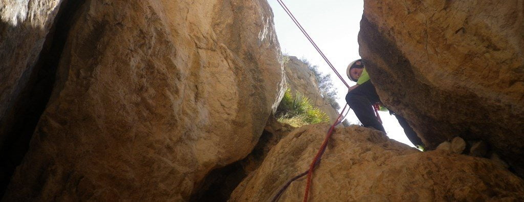 Descenso de la Raya del Bubo.